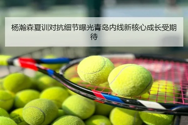 杨瀚森夏训对抗细节曝光青岛内线新核心成长受期待